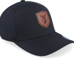 Best Wild Spirit Brown Deer Shield Patch Black Flexfit -
