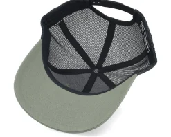 Trucker-Wild Spirit Buck Nature Silhouette 112 Split Loden/Black Trucker -