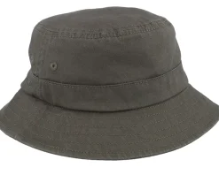Buckets-Stetson Bucket Cotton Twill Military Olive Bucket -