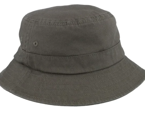 Buckets-Stetson Bucket Cotton Twill Military Olive Bucket -
