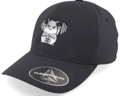 Flexfit-Berzerk Buff Hamster Working Out Delta Silver Flexfit - Grey