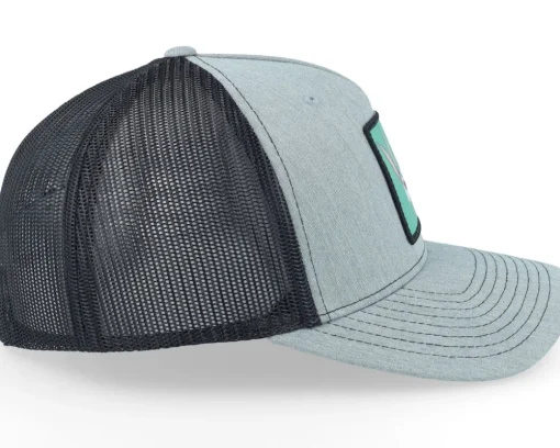 Trucker-Looney Tunes Bugs Bunny With Carrot Heather Grey/Black Trucker -