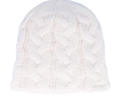 Knitted Beanies-The North Face Cable Minna Gardenia White Beanie -