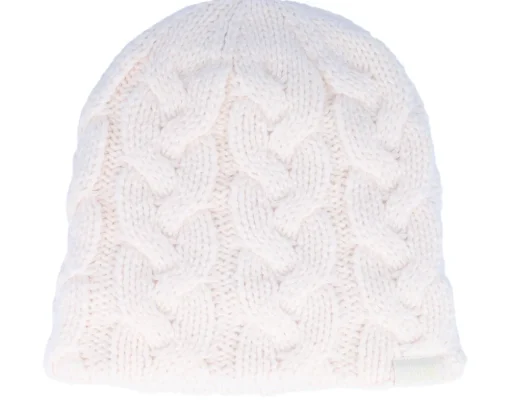 Knitted Beanies-The North Face Cable Minna Gardenia White Beanie -