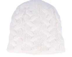Knitted Beanies-The North Face Cable Minna Gardenia White Beanie -
