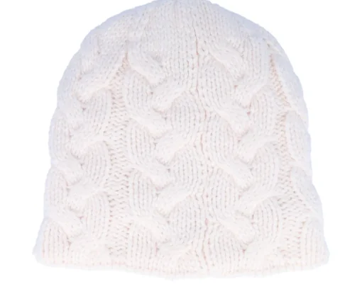 Knitted Beanies-The North Face Cable Minna Gardenia White Beanie -