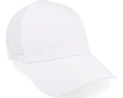 Golf-J.Lindeberg Caden Cap White Adjustable -