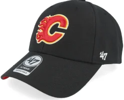 Adjustable-47 Brand Calgary Flames Ballpark Mvp Black Adjustable -