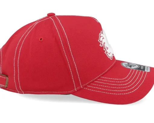 Best 47 Brand Calgary Flames Contrast Stitch 47 Mvp Dt Red A-frame Adjustable -
