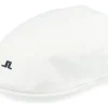 Flat Caps-J.Lindeberg Campbell White Flat Cap -