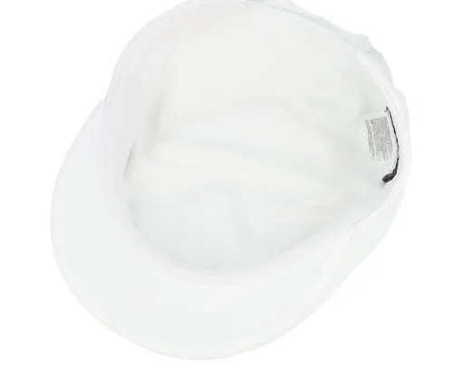 Flat Caps-J.Lindeberg Campbell White Flat Cap -