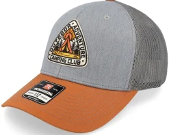 Trucker-Wild Spirit Camping Adventure Grey/Charcoal/Orange Trucker -