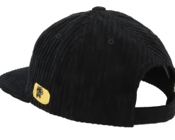 Snapback-Brixton Campus Medium Profile Black Snapback -