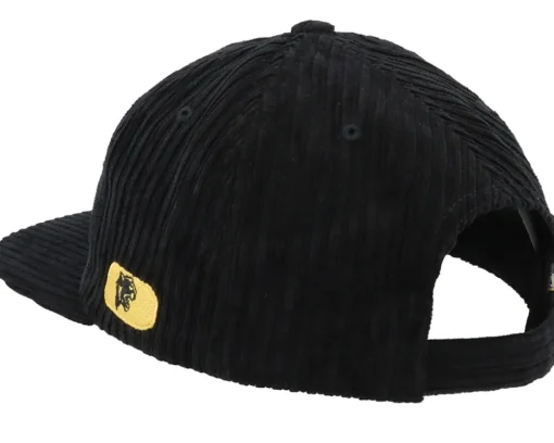 Snapback-Brixton Campus Medium Profile Black Snapback -