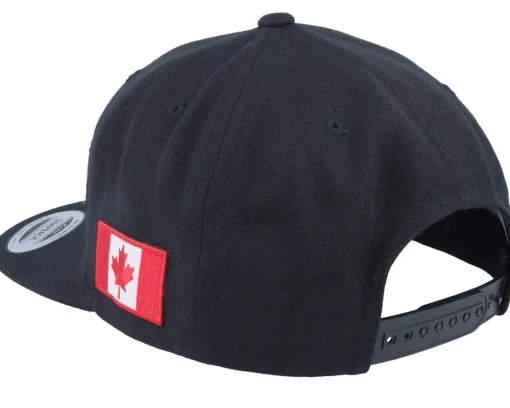 Snapback-Army Head Canada Army Skull Snapback - Black