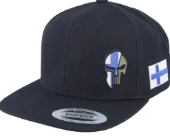 Snapback-Army Head Canada Army Skull Snapback - Black