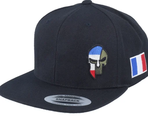 Snapback-Army Head Canada Army Skull Snapback - Black