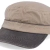 Army-Stetson Cap Cotton Khaki/Brown Army -