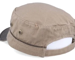 Army-Stetson Cap Cotton Khaki/Brown Army -