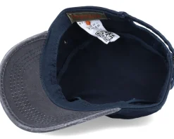Army-Stetson Cap Cotton Navy/Black Army -