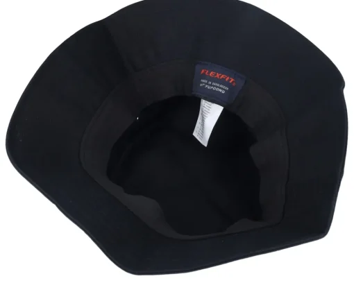 New Bearded Man Cap Man Woven Bucket - Black