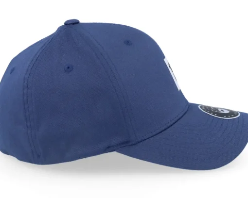 New Bearded Man Cap Man Woven Navy Flexfit Wooly Combed Flexfit - Blue