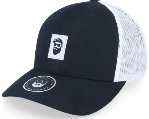 New Bearded Man Cap Man Woven Navy Flexfit Wooly Combed Flexfit - Blue