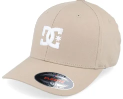 New DC Cap Star 2 Overcast Beige Flexfit -
