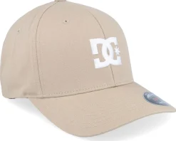 New DC Cap Star 2 Overcast Beige Flexfit -