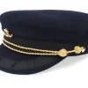 Hot CTH Ericson Captain Haddock Mariner's Cap Navy Blue Vega Cap -