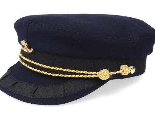 Hot CTH Ericson Captain Haddock Mariner's Cap Navy Blue Vega Cap -