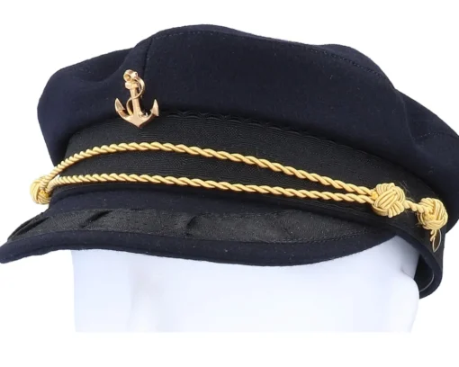Hot CTH Ericson Captain Haddock Mariner's Cap Navy Blue Vega Cap -