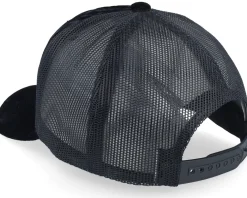 Trucker | Velvet Caps-Calza Pennello Car & Drive-through Velvet A-Frame Trucker - Black