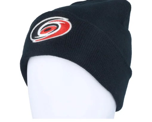 New American Needle Carolina Hurricanes Knit Black Cuff -