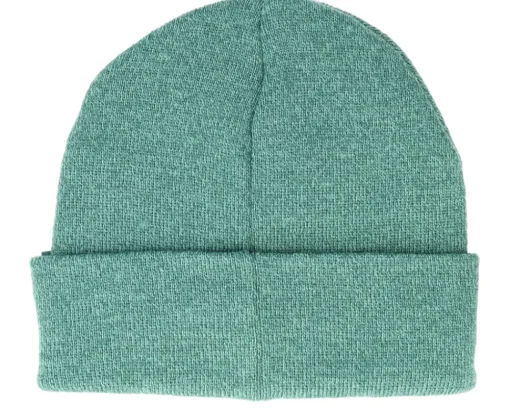 Cuff Beanies-Lyle & Scott Carrier Jasper Heather Green Cuff -