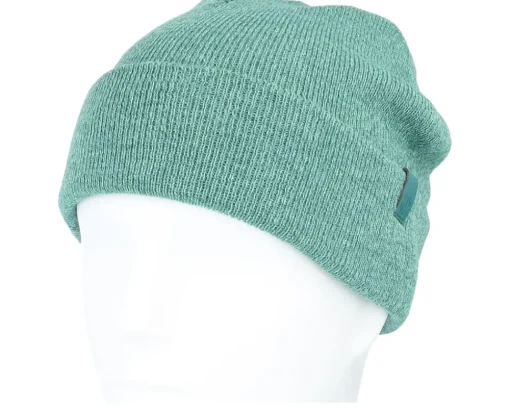 Cuff Beanies-Lyle & Scott Carrier Jasper Heather Green Cuff -