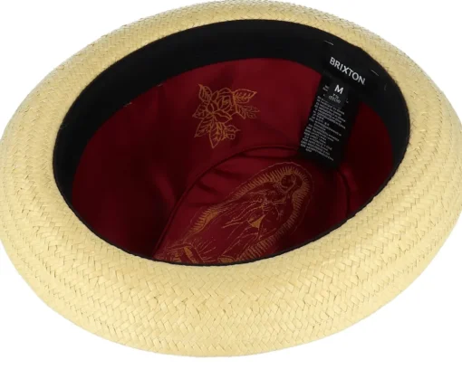 Straw Hat-Brixton Castor Tan Fedora -