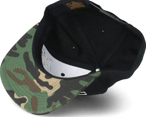Snapback-Period 50% Chance Black/Camo Snapback -