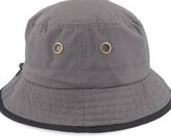 Online MJM Hats Charlie Taslan Anthracite Bucket -