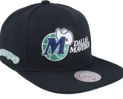 Best Mitchell & Ness Charlotte Hornets Triple Play Snapback - Black