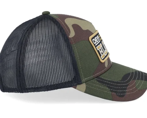 Trucker-American Needle Chevrolet Twill Valin Patch Camo Trucker -