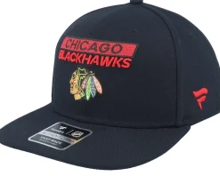 Snapback-Fanatics Chicago hawks Authentic Pro Rink Prime Snapback - Black