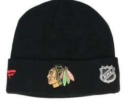 Best Fanatics Chicago hawks Authentic Pro Game&Train Knit Cuff - Black