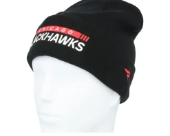 Best Fanatics Chicago hawks Authentic Pro Game&Train Knit Cuff - Black