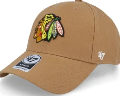 Adjustable-47 Brand Chicago Blackhawks NHL MVP Camel Adjustable -