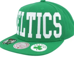 Sale Mitchell & Ness Chicago Bulls Big Text 1 Snapback - Red