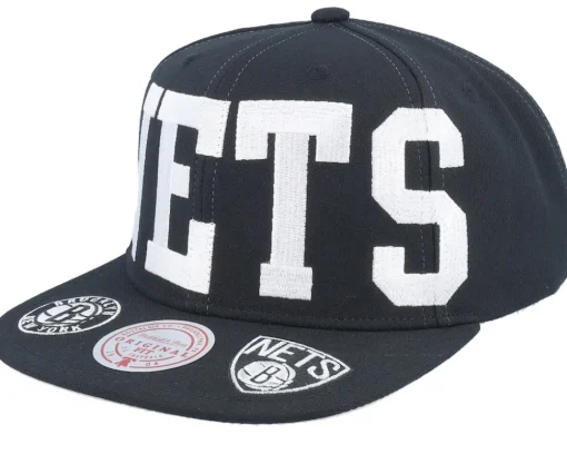 Sale Mitchell & Ness Chicago Bulls Big Text 1 Snapback - Red