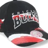 Adjustable-Mitchell & Ness Chicago Bulls Brushed Past Ya Pro Adjustable - Black