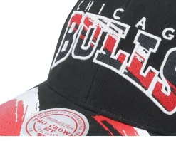Adjustable-Mitchell & Ness Chicago Bulls Brushed Past Ya Pro Adjustable - Black