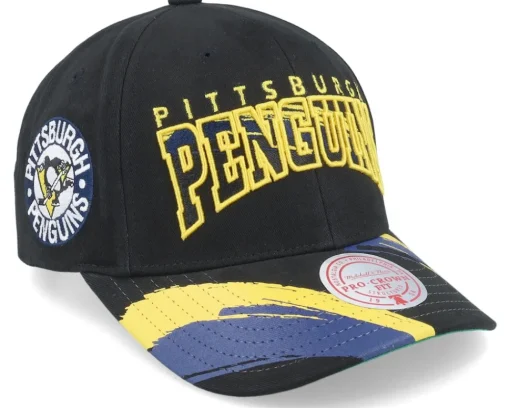 Adjustable-Mitchell & Ness Chicago Bulls Brushed Past Ya Pro Adjustable - Black